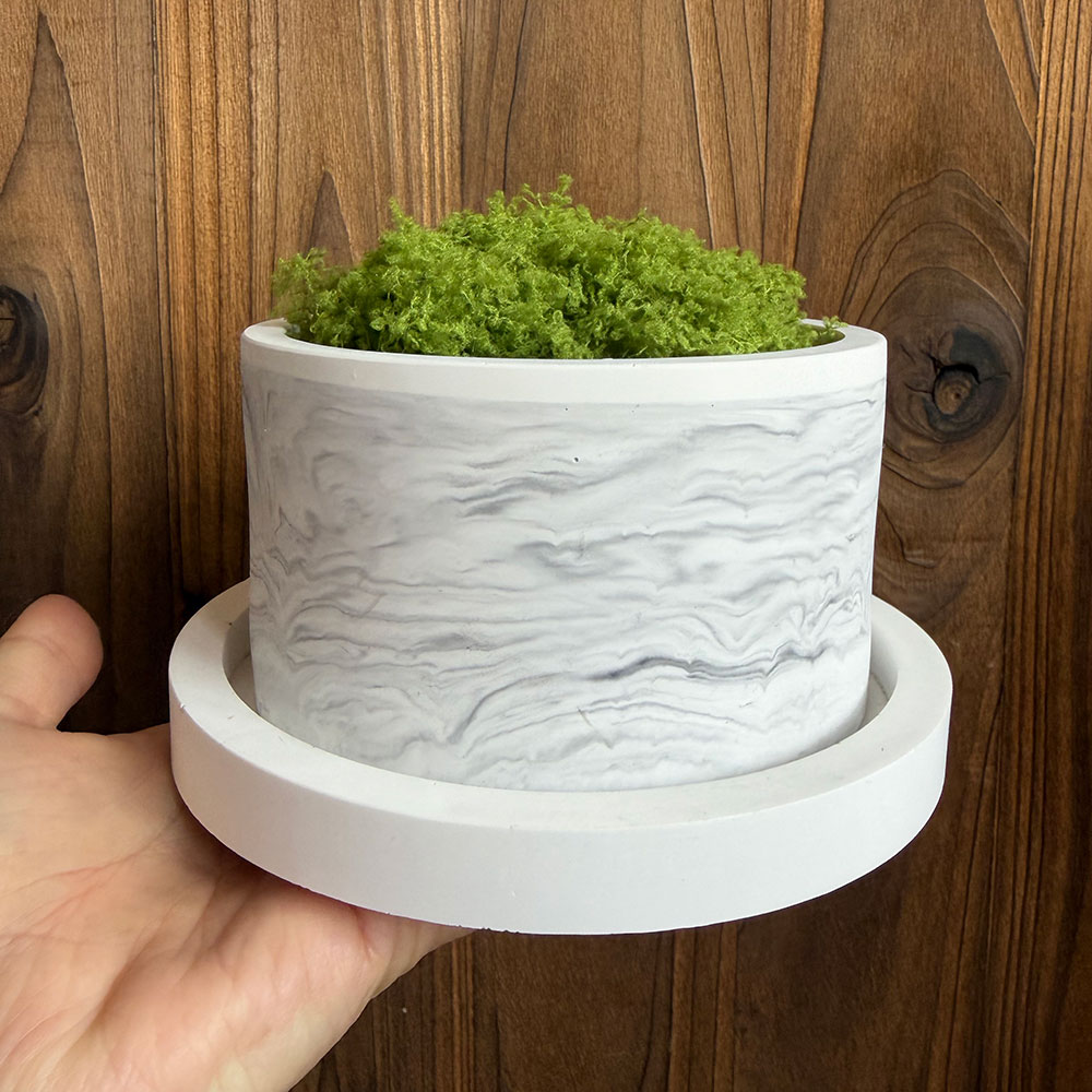 Terrazzo Pot Cement - قالب كبير لصنع أحواض النباتات الخرسانية