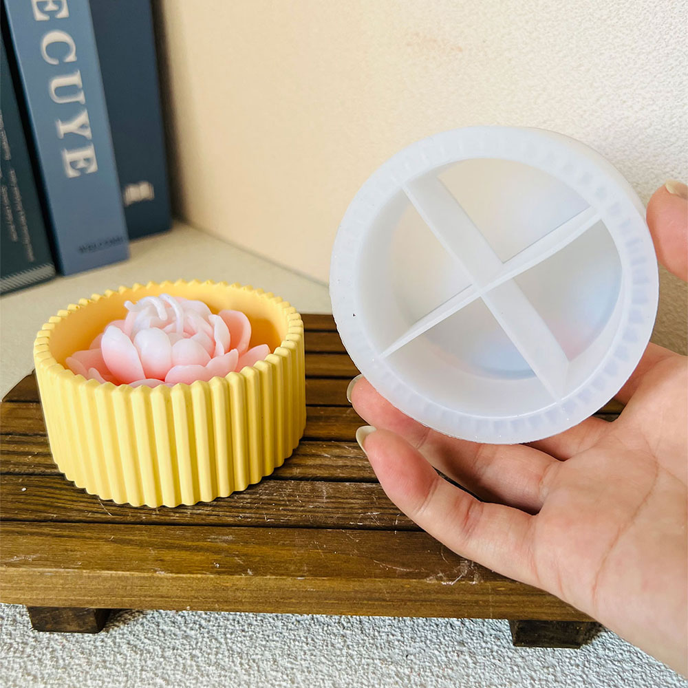 Terrazzo Pot Cement - لتقوم بها بنفسك وعاء التخزين الجبس