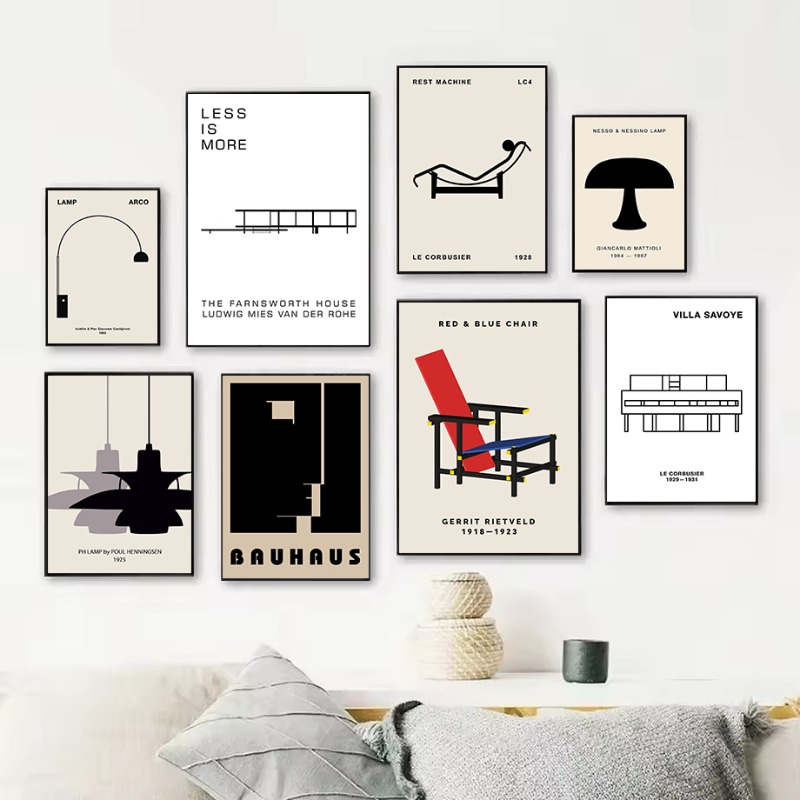 Interior Designer - لوحة فنية كلاسيكية لتصميم منزل فارنسورث