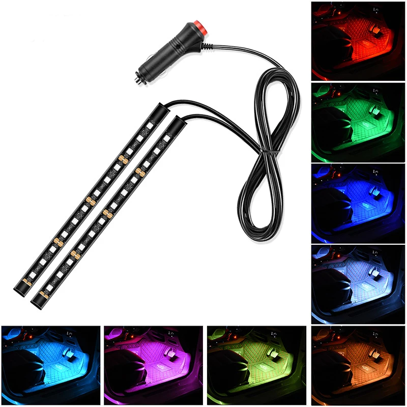 12LED قطاع مصباح USB سيارة ولا - مراجعة Interior Design Intern وسعره