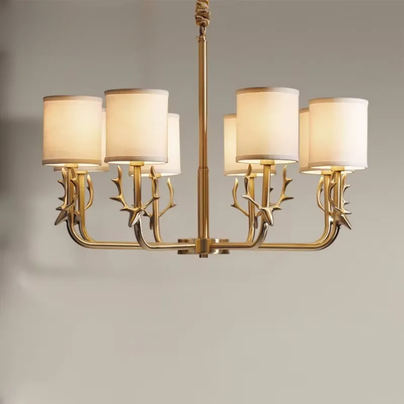 ثريا نحاسية لغرفة المعيشة وغرف - مراجعة Interior Design Living Room And Kitchen وسعره