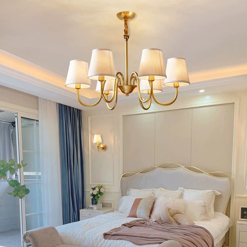 ثريا نحاسية لغرفة المعيشة وغرف - مراجعة Interior Design Living Room And Kitchen وسعره