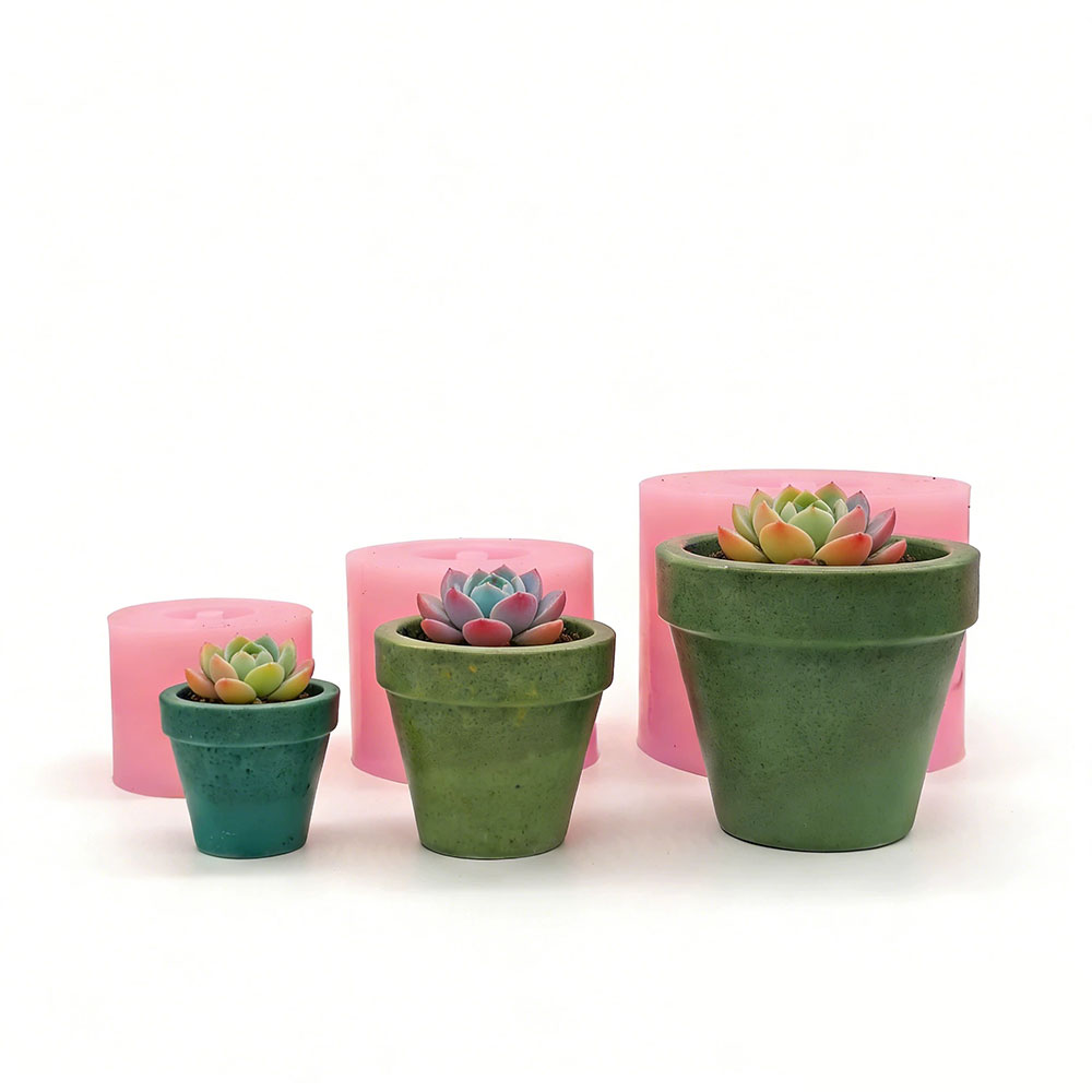 مجموعة قوالب سيليكون صغيرة لصن - مراجعة Terrazzo Pot Cement وسعره