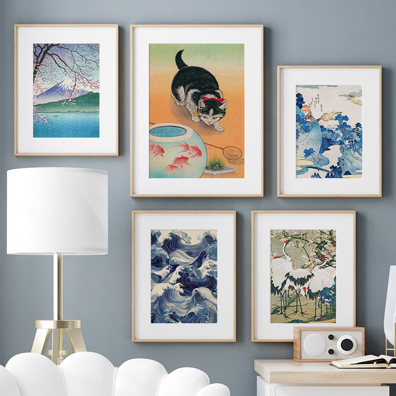 اليابانية Katsushika Hokusai ح - مراجعة Interior Designer وسعره